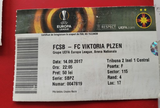 Steaua Bukareszt FC - Viktoria Pilno FC