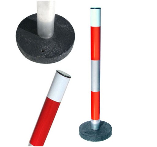 SŁUPEK PACHOŁEK DROGOWY OSTRZEGAWCZY ODBLASK 80cm