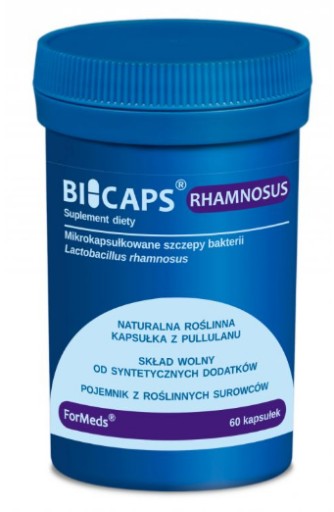ForMeds BiCaps RHAMNOSUS suplement 60 kapsułek