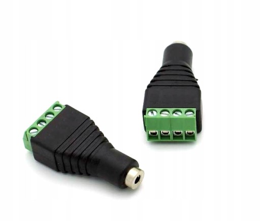 Gniazdo micro jack 2.5 4pin z szybkozłączem