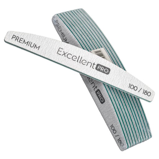 Pilnik ExcellentPRO PREMIUM półksiężyc łódka 100/180 10sztuk