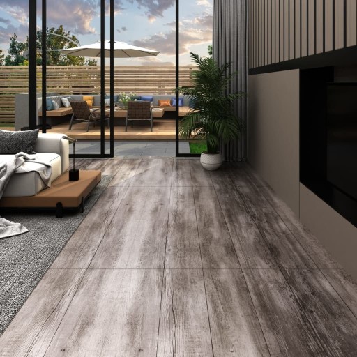 PANELE PODŁOGOWE PVC 5,02 M² 2 SAMOPRZYLEPNE MATOW