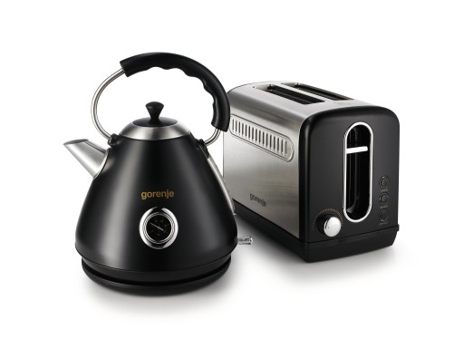 Toster T1100CLBK + Czajnik elektr. Gorenje K17CLBK
