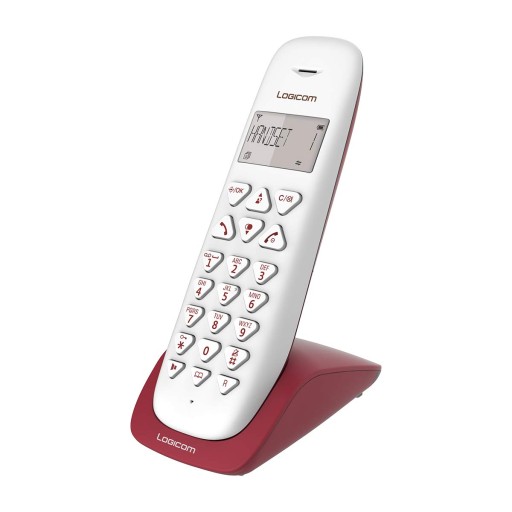Telefon bezprzewodowy stacjonarny Logicom Vega 150 zasięg 50-300m