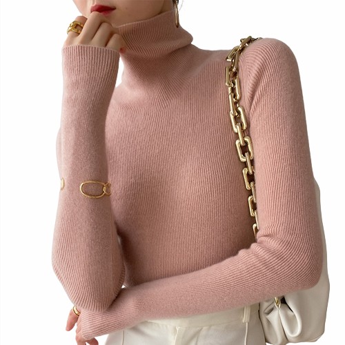 CIEPŁY ŁADNY MODA KOBIECY SWETER GOLF ZIMY