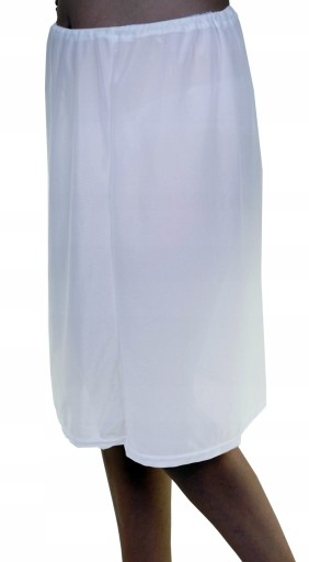 Półhalka klasyczna elegancka. Polska. Biała (XL)