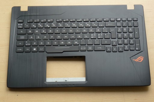Obudowa górna palmrest klawiatura Asus GL553VE GL553VD LED multikolor AURA
