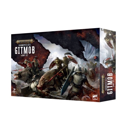 WARHAMMER AOS - GLOOMSPITE GITZ GITMOB ARMY SET (ENGLISH)