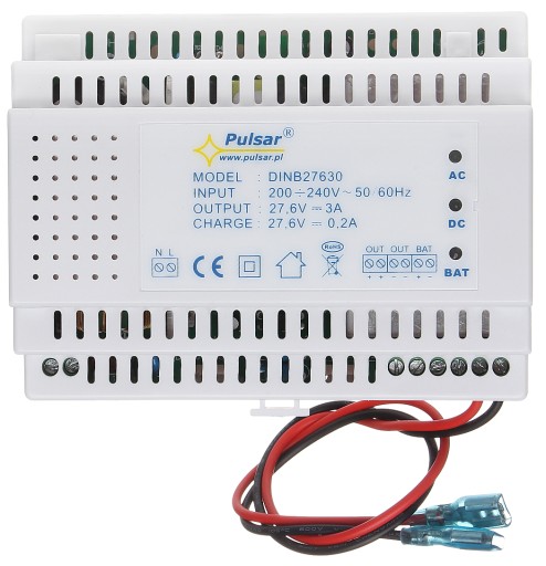 ZASILACZ BUFOROWY 27.6V DC 3A 90W ZASILACZ 27.6 V