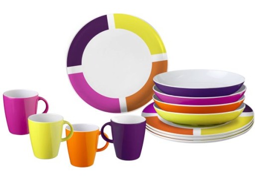 Zastawa obiadowa Lunch Box Assorted BRUNNER