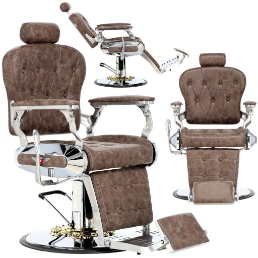 Fotel fryzjerski barberski hydrauliczny do salonu fryzjerskiego Diodor