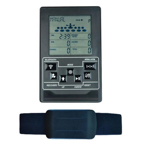 Water Resistance Rowing Machine Counter Portable