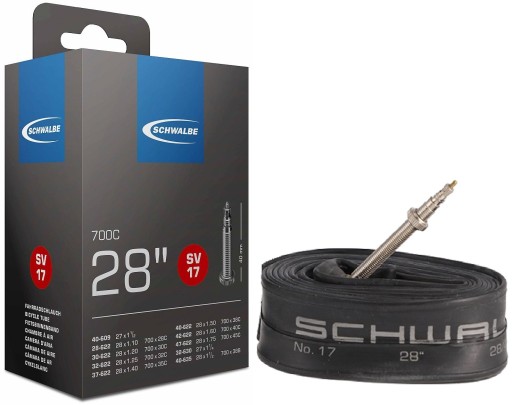 SCHWALBE SV17 BOX 700x35C 700x40C 45C PRESTA dętka