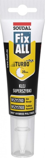 SOUDAL KLEJ MONTAŻOWY FIX ALL TURBO 125ml