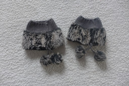 GETRY OCIEPLACZE BUTY DLA DZIECI OZDOBNE ONE SIZE