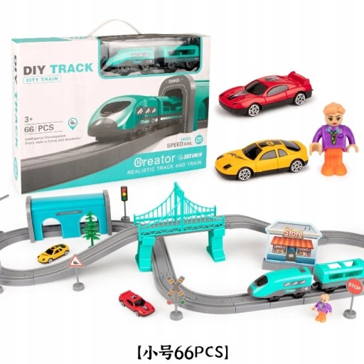 Kolejka elektryczna Autree DIY Track Fire Rescue