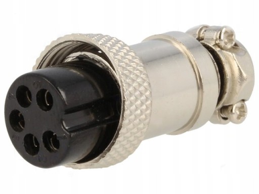Wtyczka mikrofonowa CB 5-pin 5pin 5 pin LINCOLN