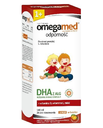 OMEGAMED ODPORNOŚĆ Syrop dla dzieci pow. 1 r.ż.