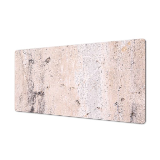 Do pokoju eco mata na biurko 90x45 Mur beton loft