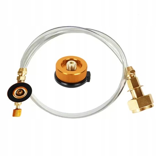 ADAPTER DO NAPEŁNIANIA BUTLI GAZOWEJ WĄŻ 60CM