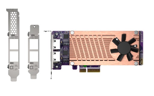 Karta rozszerzeń QNAP QM2-2P2G2T 2x Nvme 2280
