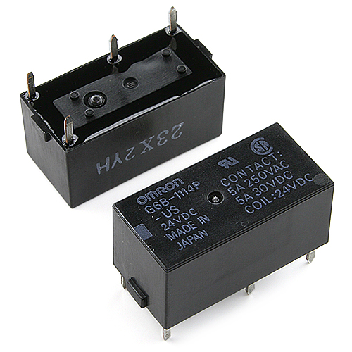 [2szt] G6B-1114P-US-DC24 Relay 24VDC 5A Coil 2880