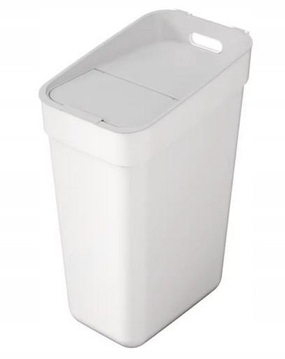 KOSZ POJEMNIK NA ODPADY ŚMIECI MODUŁOWY 30L CURVER BIAŁY READY TO COLLECT