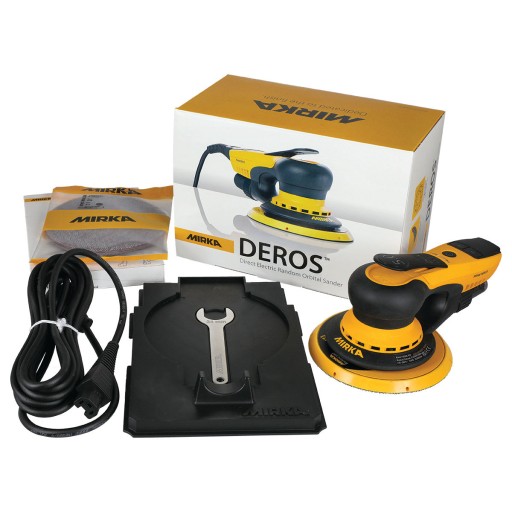 Szlifierka 150mm elektryczna, mimośrodowa, skok 5mm MIRKA DEROS 650CV 350W