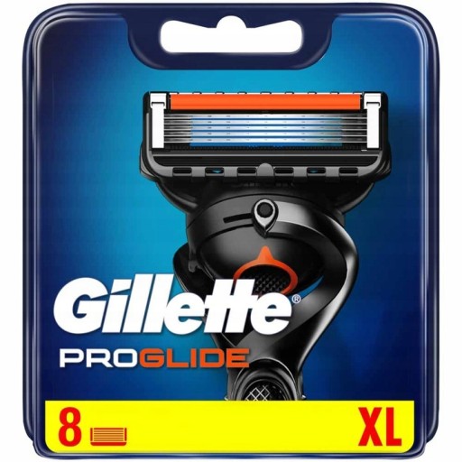 GILLETTE PROGLIDE WKŁADY DO MASZYNEK 8SZT