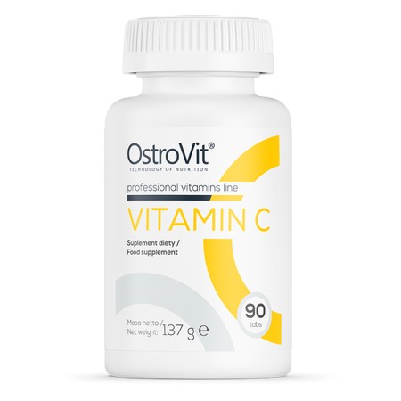 ODPORNOŚĆ ANTYOKSYDANT ORTROVIT MOCNA WITAMINA C VITAMINA C 90 TABLETEK