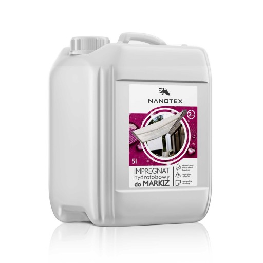 NanoTex impregnat hydrofobowy do markiz 5L