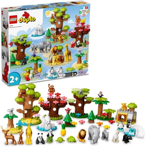 LEGO DUPLO 10975 Dzikie zwierzęta świata