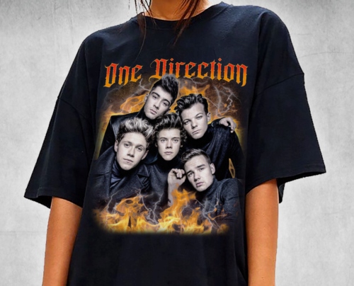 One Direction Koszulka męska Hip Hop