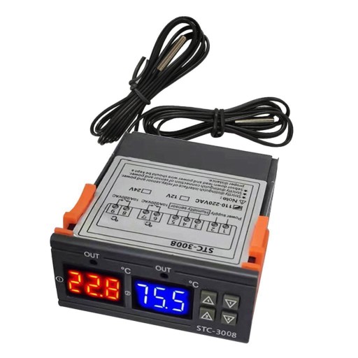 Elektryczny regulator temperatury STC LED 220v