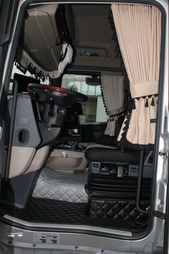 ZASŁONY FIRANY TIR MERCEDES ACTROS MP5 I MP4+HAKI!