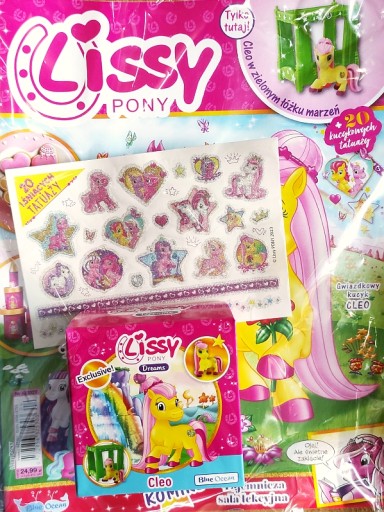 LISSY PONY 4/2023 Konik CLEO + tatuaże
