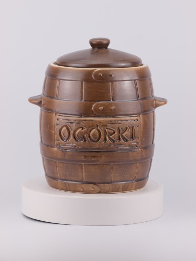Beczka kamionka do kiszenia ogórków kapusty 1,8l