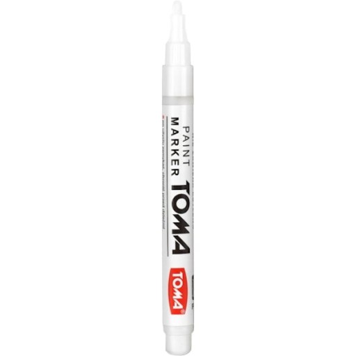 Marker pisak znakowanie matek pszczelich Biały