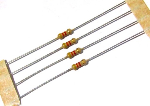 Rezystor 1,2K ohm 0,25W za 50szt opornik