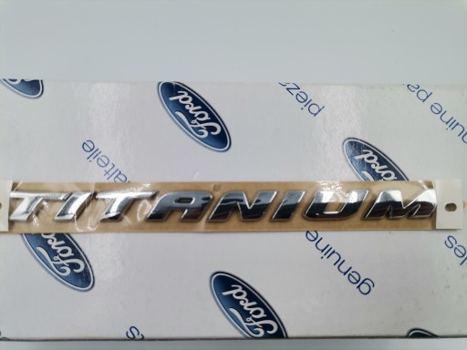 EMBLEMAT NAPIS TITANIUM TYŁ MONDEO 14- FOCUS 14-OE