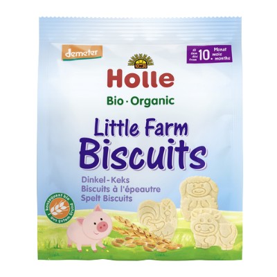 Holle Bio Keksy Orkiszowe Mała Farma 100g