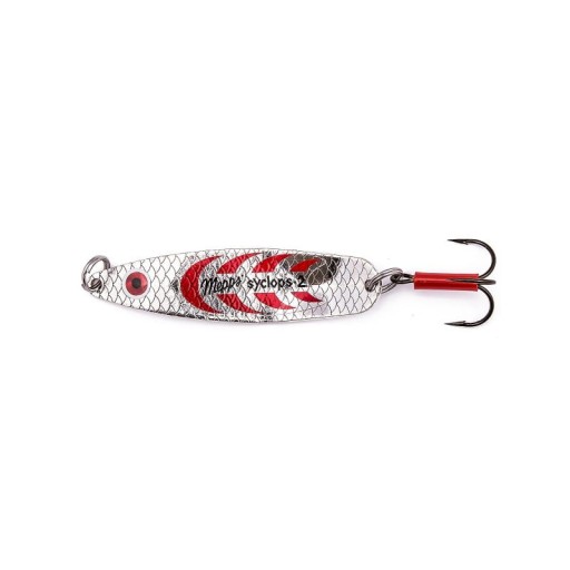 Mepps SYCLOPS SILVER/RED_srebrny/czerwony 3/26g