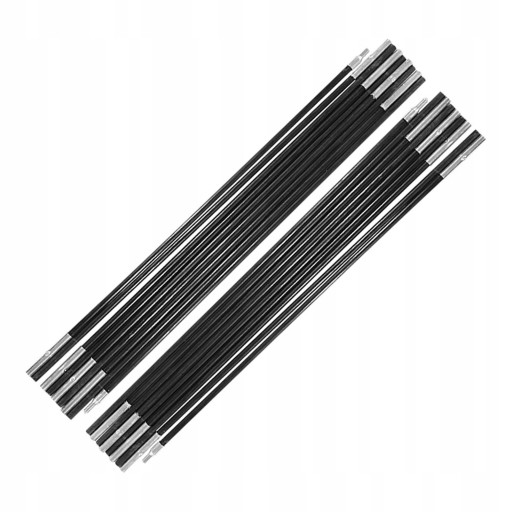 2SZT Pałąki Pałąk do namiotu fi 8mm 58cm 9sekcji