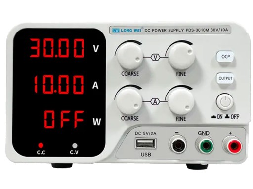 Zasilacz laboratoryjny PDS-3010M 0-30V 0-10A 300W