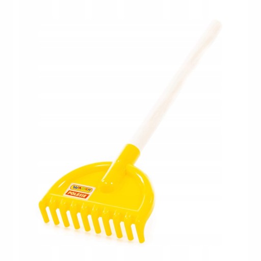 Polesie Grabki 38cm SOLIDNE drewniany kijek 12m+ Żółte CE 41050
