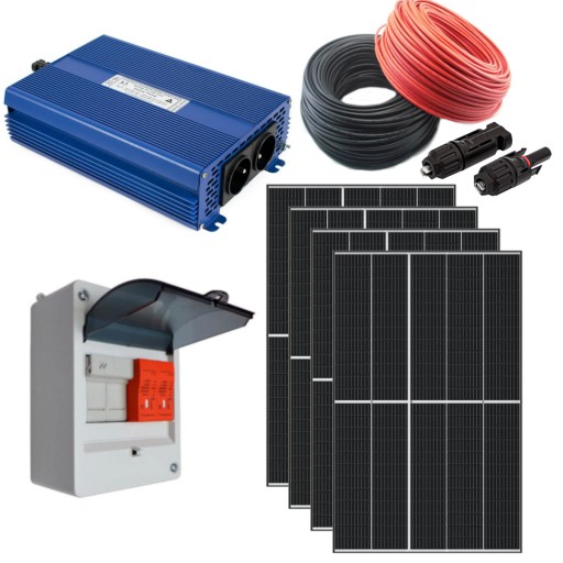 Zestaw fotowoltaiczny do grzania wody 1.6kW 4xPV