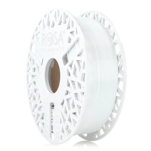 Filament PET-G Standard HS High Speed Rosa3D White Biały 1kg