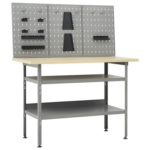 Stół roboczy z trzema panelami ściennymi Lumarko!