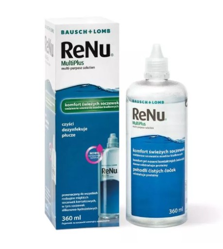 Płyn do soczewek Renu Multiplus 360 ml Bauch+Lomb
