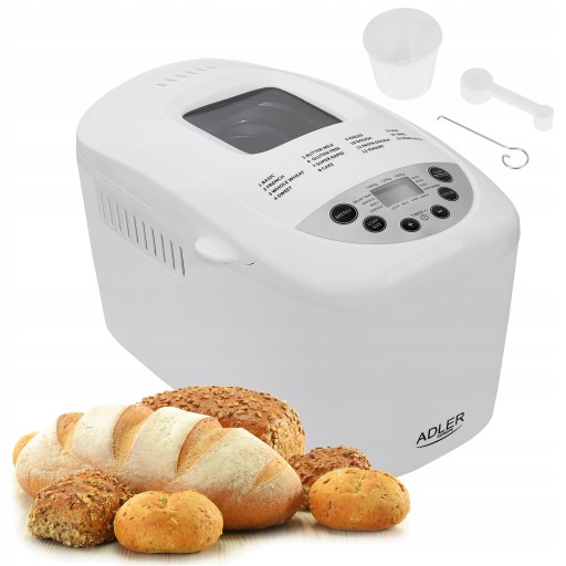 WYPIEKACZ AUTOMAT do CHLEBA 850W 15 PROGRAMÓW ZAWSZE ŚWIEŻE PIECZYWO
